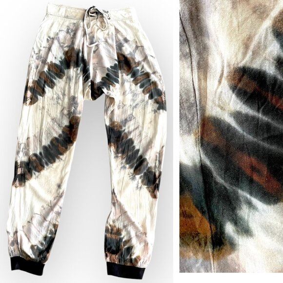 One Teaspoon Boho Tie Dye Harem Jogger Pants - Picture 2 of 11